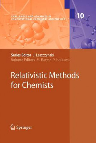 Könyv Relativistic Methods for Chemists Maria Barysz