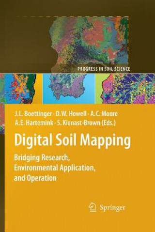 Kniha Digital Soil Mapping Janis L. Boettinger