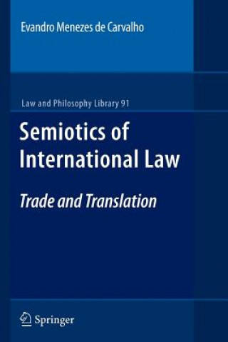 Książka Semiotics of International Law Evandro Menezes de Carvalho