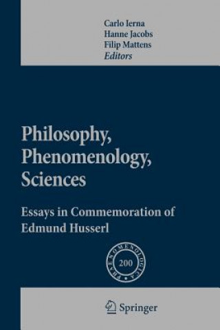 Könyv Philosophy, Phenomenology, Sciences Carlo Ierna