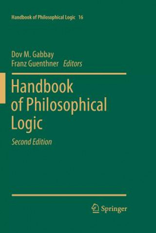 Carte Handbook of  Philosophical Logic Dov M. Gabbay