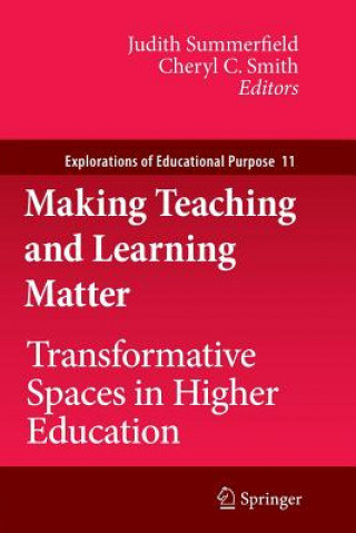 Knjiga Making Teaching and Learning Matter Judith Summerfield
