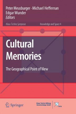 Kniha Cultural Memories Peter Meusburger