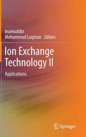 Livre Ion Exchange Technology II M. Inamuddin