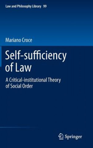 Buch Self-sufficiency of Law Mariano Croce