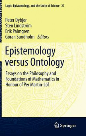 Könyv Epistemology versus Ontology Sten Lindström