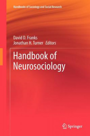 Könyv Handbook of Neurosociology David D. Franks