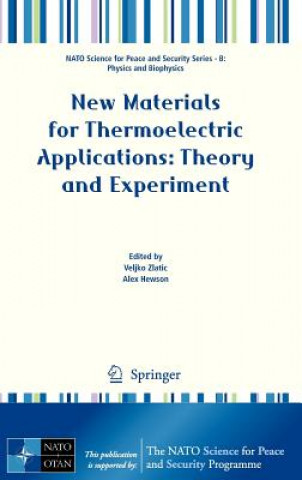 Livre New Materials for Thermoelectric Applications: Theory and Experiment Veljko Zlatic