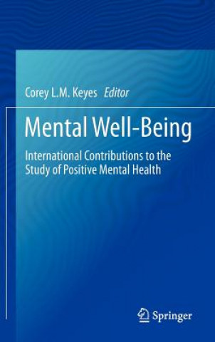 Buch Mental Well-Being Corey L. M. Keyes