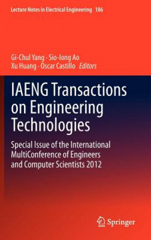 Könyv IAENG Transactions on Engineering Technologies Gi-Chul Yang