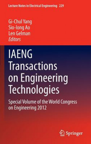 Könyv IAENG Transactions on Engineering Technologies Gi-Chul Yang