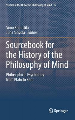 Buch Sourcebook for the History of the Philosophy of Mind Simo Knuuttila