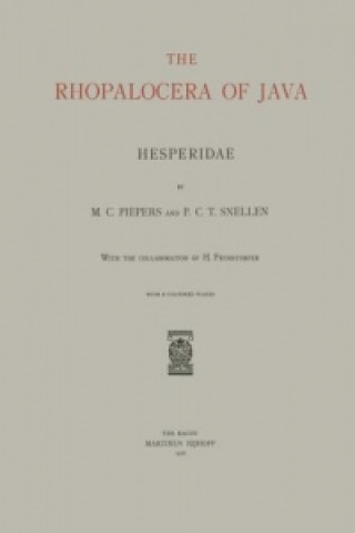 Buch The Rhopalocera of Java M.C. Piepers