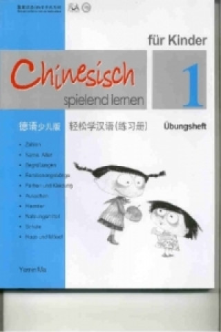Carte Chinesisch spielend lernen für Kinder. Übungsh.1 Ma Yamin