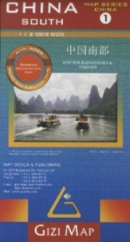 Materiale tipărite China South, Regional Geographical Map 