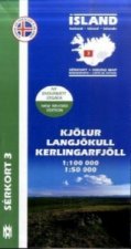 Materiale tipărite Island - Sérkort Kjölur, Langjökull, Kerlingarfjöll 