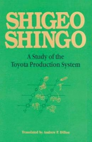 Kniha Study of the Toyota Production System Shigeo Shingo