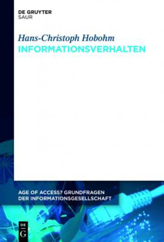 Книга Informationsverhalten Hans-Christoph Hobohm