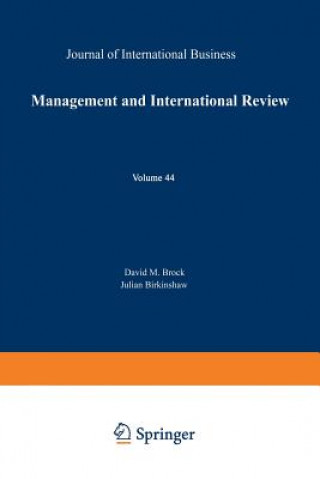 Livre Management and International Review David M. Brock