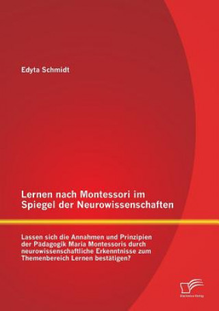 Kniha Lernen nach Montessori im Spiegel der Neurowissenschaften Edyta Schmidt