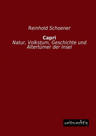 Libro Capri Reinhold Schoener