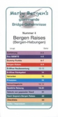 Kniha Bergen-Hebungen Marty Bergen