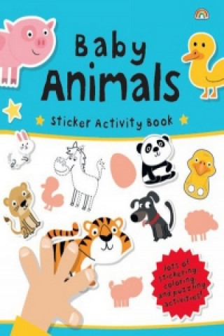 Kniha Sticker Activity Book Baby Animals The Boy Fitz Hammond