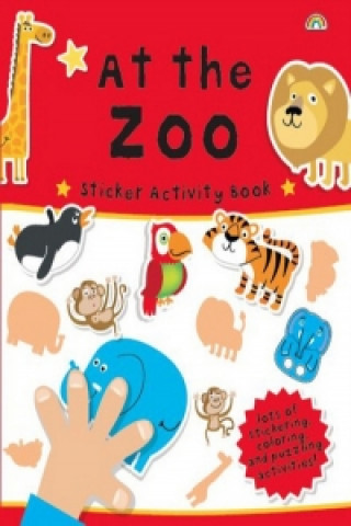 Kniha Sticker Activity Book at the Zoo The Boy Fitz Hammond