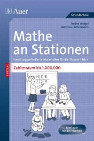 Carte Mathe an Stationen SPEZIAL - Zahlenraum bis 1.000.000 Janine Weigel