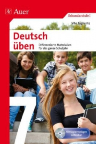 Könyv Deutsch üben Klasse 7, m. CD-ROM Vito Tagliente
