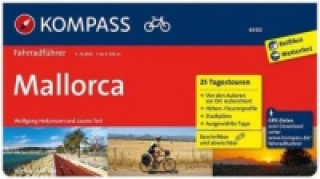 Carte KOMPASS Fahrradführer Mallorca Wolfgang Heitzmann