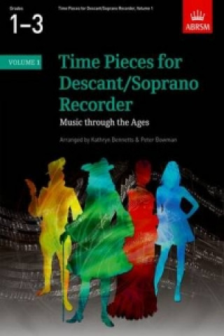 Tiskovina Time Pieces for Descant/Soprano Recorder, Volume 1 