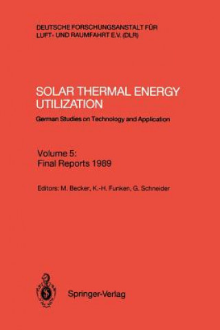 Carte Solar Thermal Energy Utilization Manfred Becker