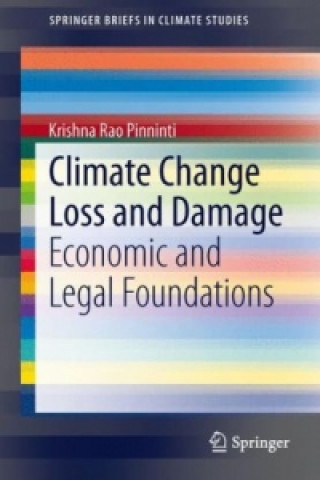 Kniha Climate Change Loss and Damage Pinninti Krishna Rao