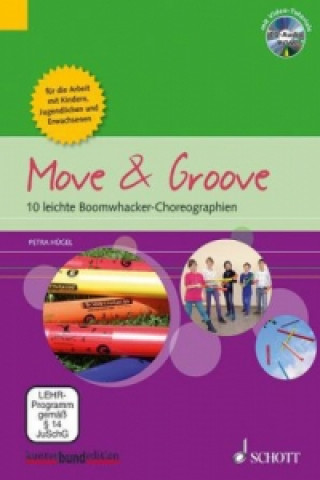 Kniha Move & Groove, m. Audio-CD-ROM Petra Hügel