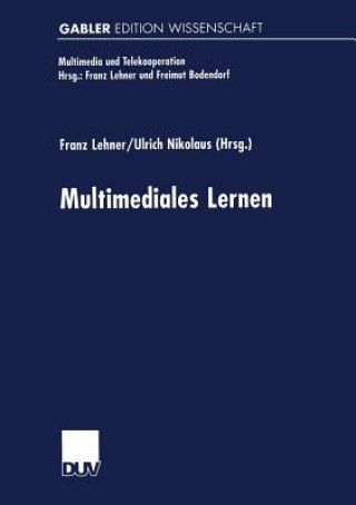 Kniha Multimediales Lernen Franz Lehner
