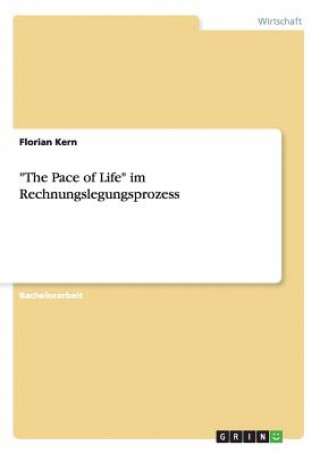 Книга Pace of Life im Rechnungslegungsprozess Florian Kern