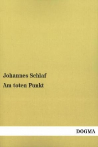 Kniha Am toten Punkt Johannes Schlaf