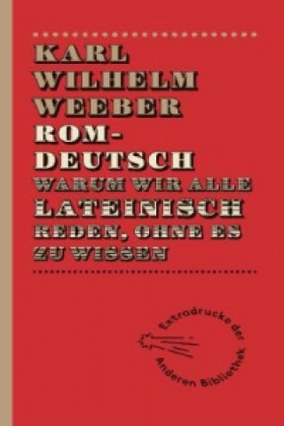 Book Romdeutsch Karl-Wilhelm Weeber