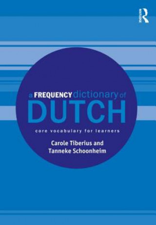 Carte Frequency Dictionary of Dutch Carole Tiberius
