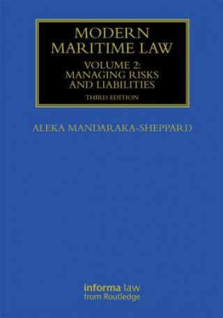 Kniha Modern Maritime Law (Volume 2) Aleka Mandaraka Sheppard