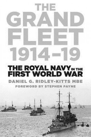 Carte Grand Fleet 1914-19 Daniel G Ridley Kitts