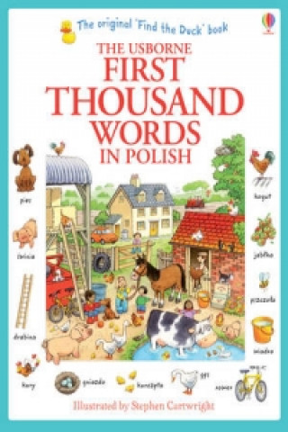 Kniha First Thousand Words in Polish Heather Amery