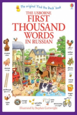 Kniha First Thousand Words in Russian Heather Amery