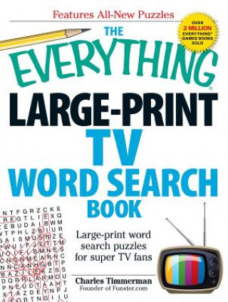 Kniha Everything Large-Print TV Word Search Book Charles Timmerman