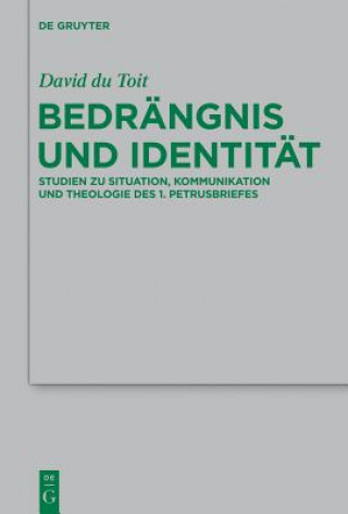 Buch Bedrangnis und Identitat David du Toit