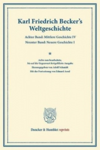 Kniha Weltgeschichte. Eduard Arnd