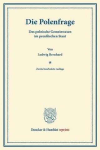 Book Die Polenfrage. Ludwig Bernhard