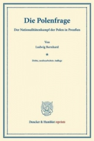 Buch Die Polenfrage. Ludwig Bernhard