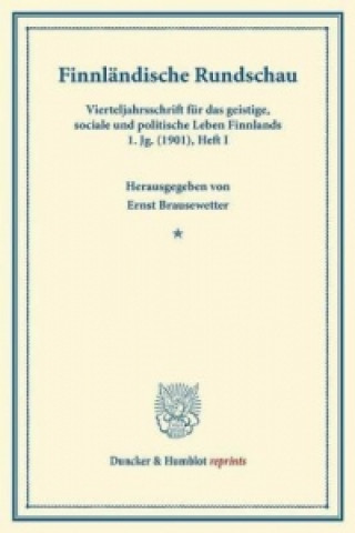 Книга Finnländische Rundschau. Ernst Brausewetter